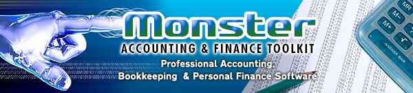 Monster Accounting and Finance Toolkit